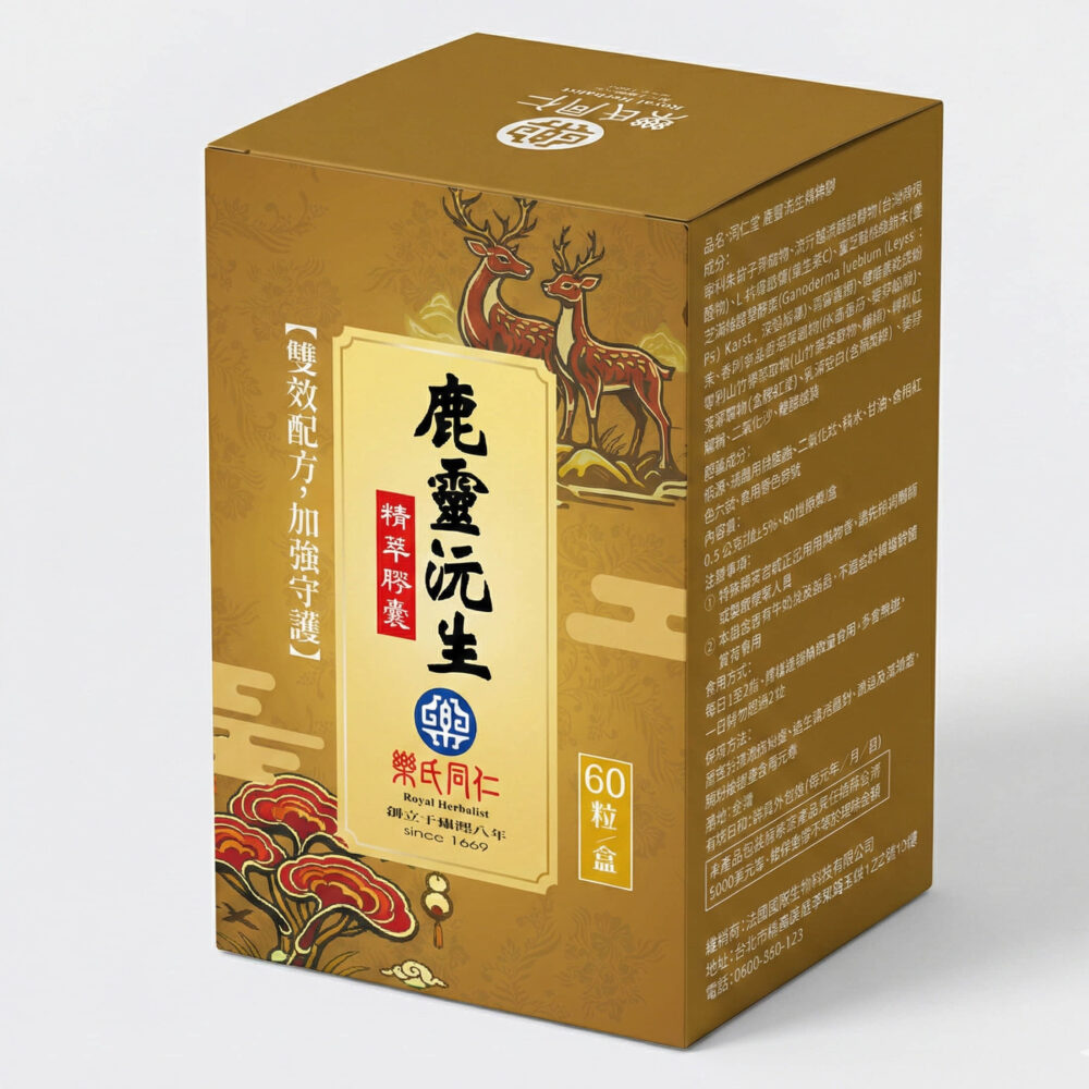 樂氏同仁堂-鹿靈沅生精粹膠囊